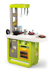 Dětská kuchyňka Smoby Bon Appetit Cherry elektronická zeleno-žlutá