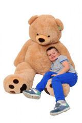 Mac Toys Medvěd béžový 135 cm