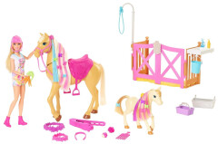 Mattel Barbie Rozkošný koník s doplňky