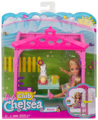Mattel Barbie Chelsea a doplňky | Zahradní houpačka