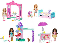 Mattel Barbie Chelsea a doplňky | Zmrzlinový vozík