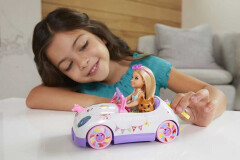 Mattel Barbie Chelsea a kabriolet s nálepkami