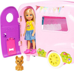 Mattel Barbie Chelsea karavan