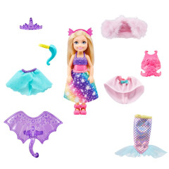 Mattel Barbie Chelsea s oblečky herní set