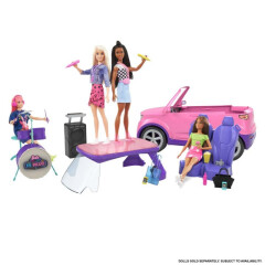 Mattel Barbie Dreamhouse Adventures Transformující se auto