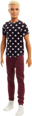 Mattel Barbie model ken | puntíkaté tričko