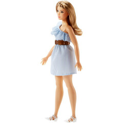 Mattel Barbie modelka | modré šaty