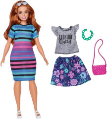 Mattel Barbie modelka s oblečky a doplňky | zrzka