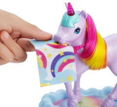 Mattel Barbie Princezna a duhový jednorožec herní set