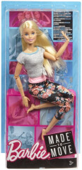 Mattel Barbie v pohybu | blondýna