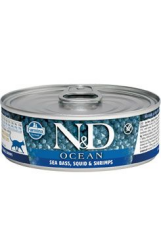 N&D CAT OCEAN Adult Tuna & Squid & Shrimps 80g