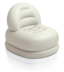 Nafukovací křeslo Intex Mode Chair bílé 