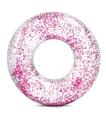 Nafukovací kruh Intex Glitter | Růžová