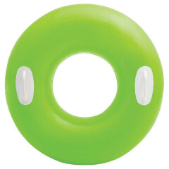 Nafukovací kruh s držadly Intex Neon | Zelená