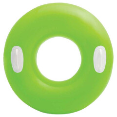 Nafukovací kruh s držadly Intex Neon | Zelená Nafukovací kruh s držadly Intex Neon | Zelená