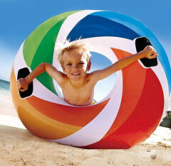 Nafukovací kruh s držadly Intex Whirl Tube