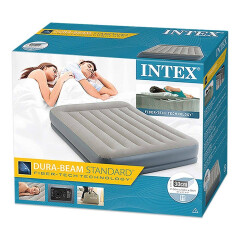 Nafukovací postel Intex Pillow Rest Mid-Rise Queen