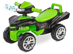 Odrážedlo čtyřkolka Toyz miniRaptor zelená