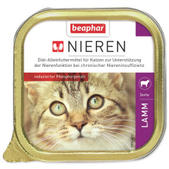 Paštika BEAPHAR Renální dieta pro kočky s jehněčím 100g