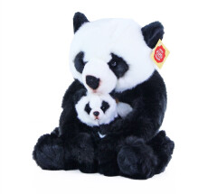 Rappa Plyšová panda s mládětem 27 cm