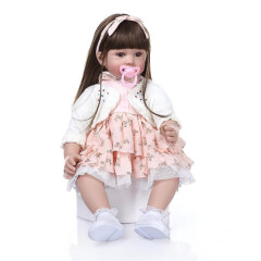 Reborn realistická panenka na hraní Marcelka 60 cm