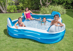 Rodinný bazén Intex s opěradly 56475