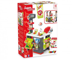 Dětský supermarket Smoby šedo-zelený Dětský supermarket Smoby šedo-zelený