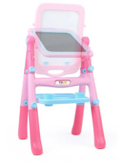 Toyz oboustranná edukační tabule pink