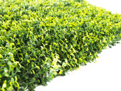 Umělý živý plot Hawaj Buxus High žlutý | Stěna 100 x 100 cm