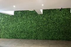 Umělý živý plot stěna Mix rostlin 100 x 100 cm