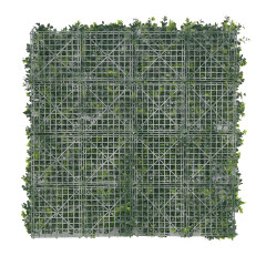Umělý živý plot stěna Mix rostlin 100 x 100 cm