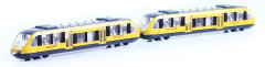 Vlak RegioJet žlutý Rappa