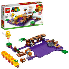 LEGO Super Mario 71383 Wiggler a jedovatá bažina