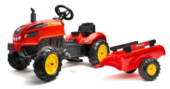 Xtractor Traktor šlapací | červený