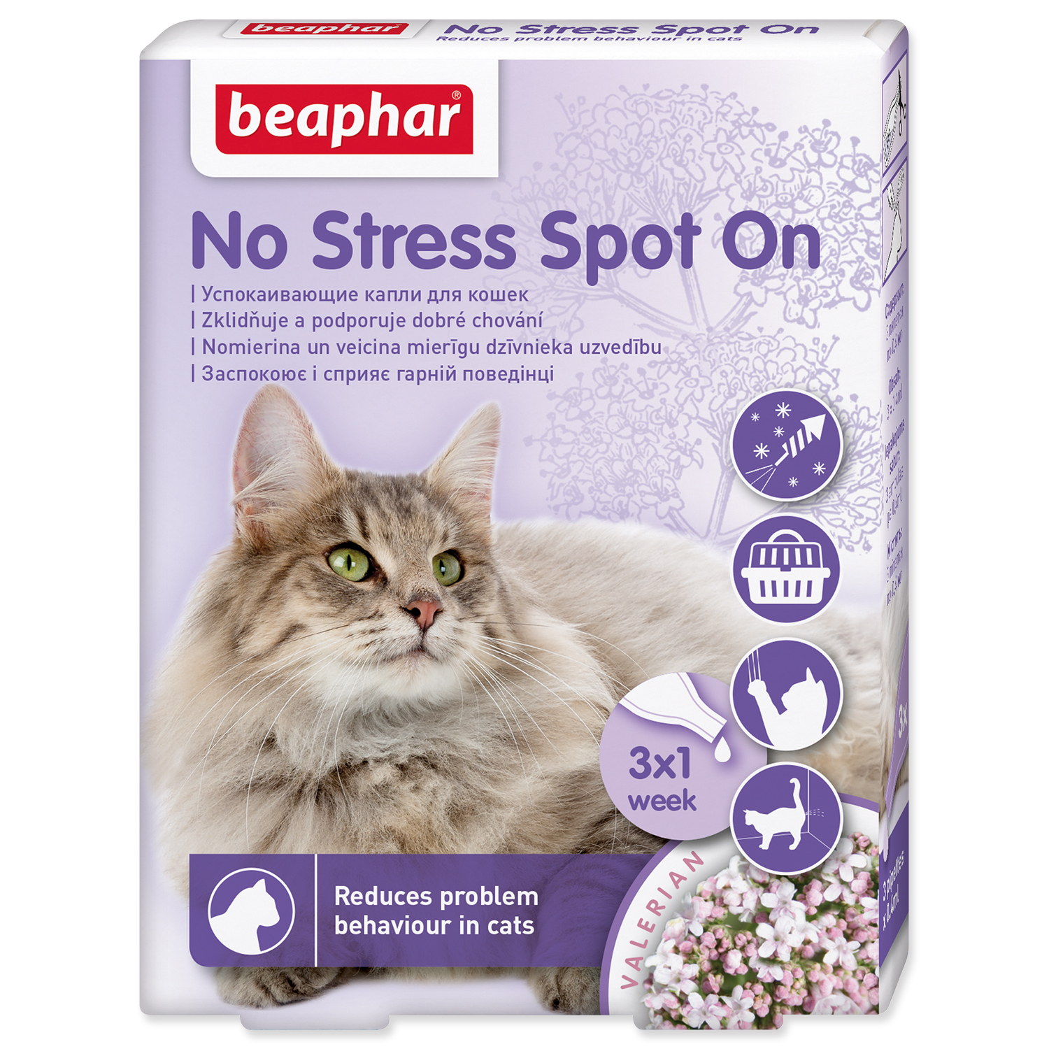 Spot On BEAPHAR No Stress pro kočky