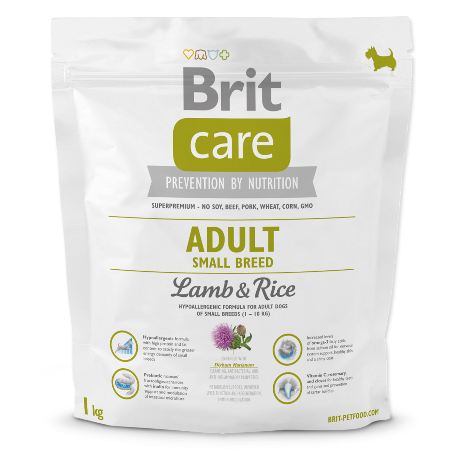 BRIT Care Dog Adult Small Breed Lamb & Rice