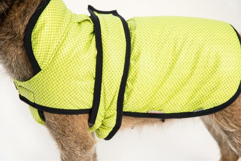 Obleček - Vesta "Trekky LUX XL"neon zelený 40 cm