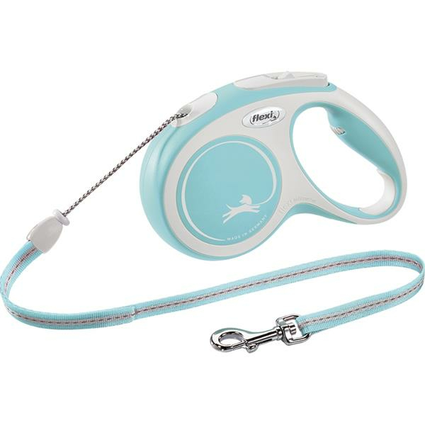 Flexi New Comfort M lanko 5 m sv. modré 20 kg