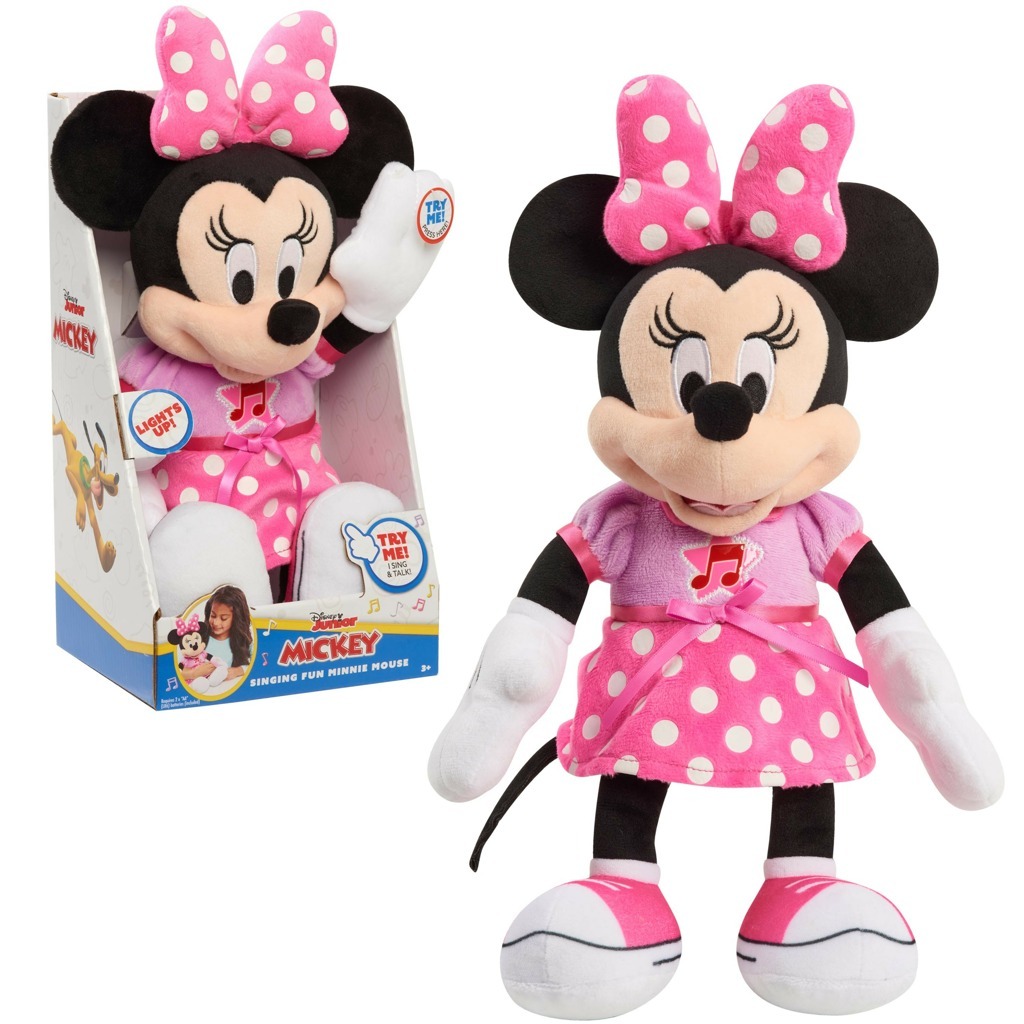 Just Play Mickey Mouse zpívající plyšák-Minnie