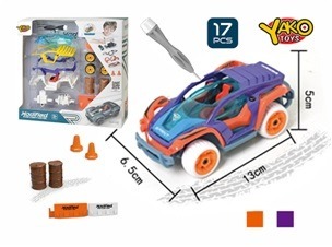 Sparkys Stavebnice Auto 17 ks 1:32