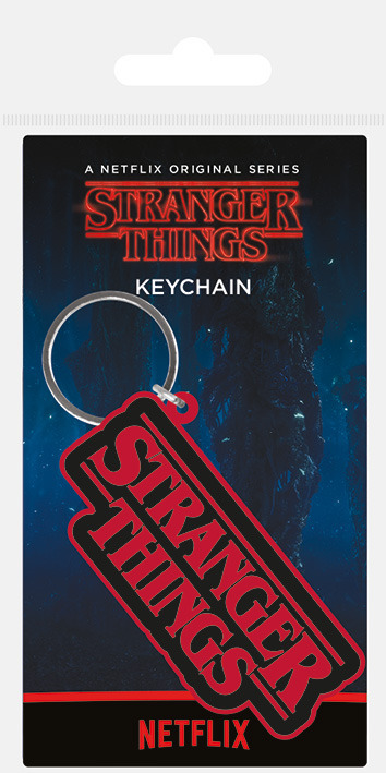 EPEE merch Klíčenka gumová, Stranger Things - logo