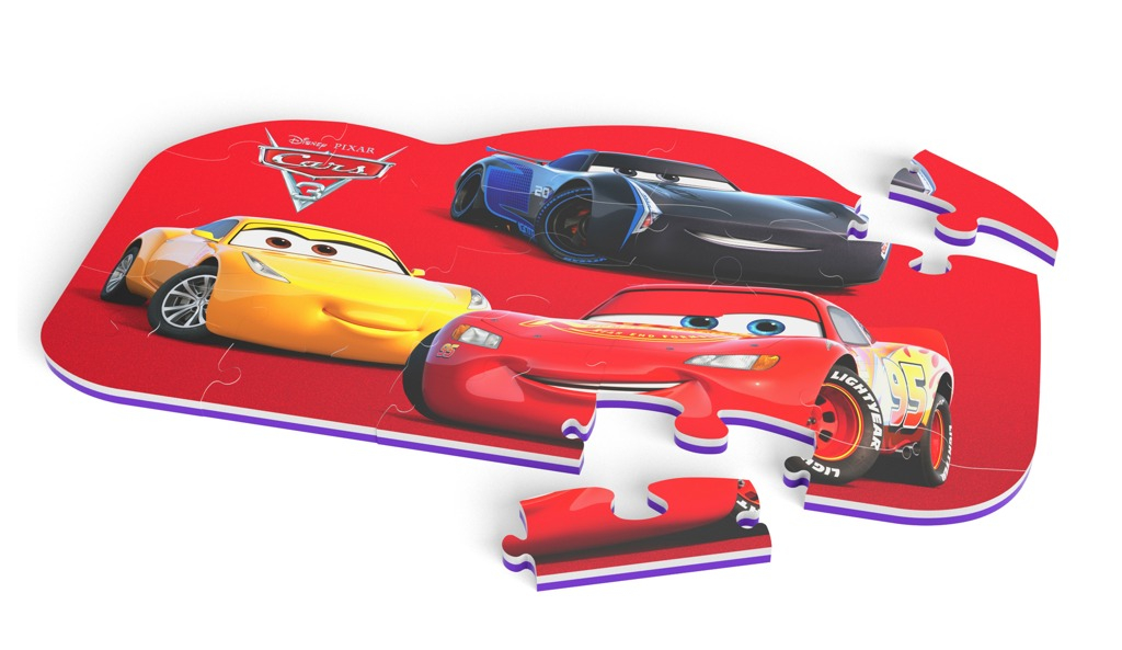 Pěnové puzzle Disney Cars 25ks