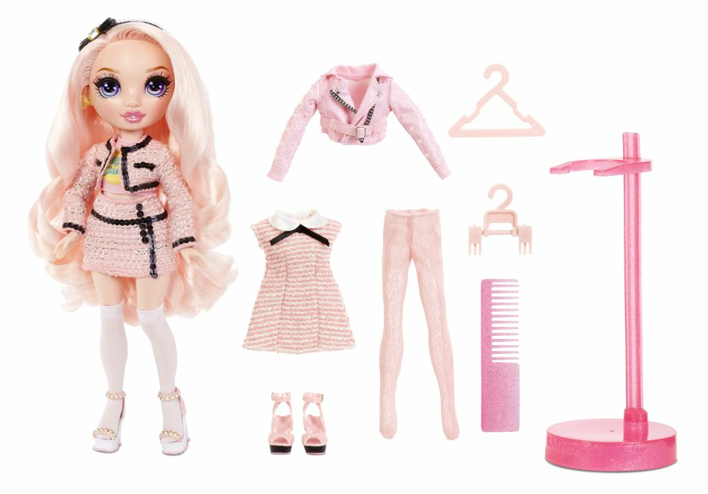Rainbow High Fashion panenka - Bella Parker (růžová)