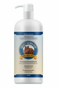 Lososový olej pes Grizzly Salmon Oil Plus 1000ml