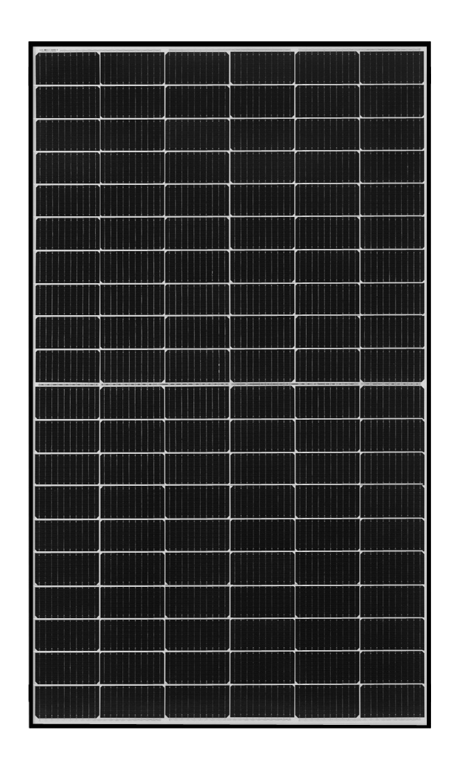 Fotovoltaický solární panel JINKO Tiger Pro 460Wp Half Cut, černý rám - 5-7 kusů + Prodloužená záruk