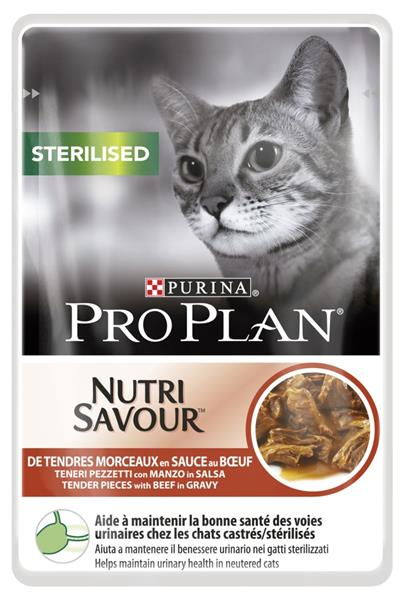 ProPlan Cat sterilised hovezi 85 g