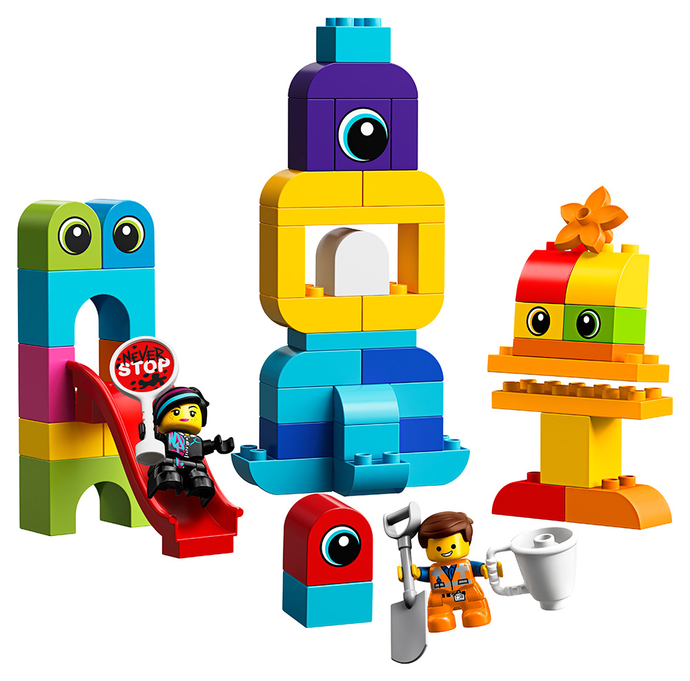 Lego DUPLO 10895 Emmet, Lucy a návštěvníci z Duplo planety