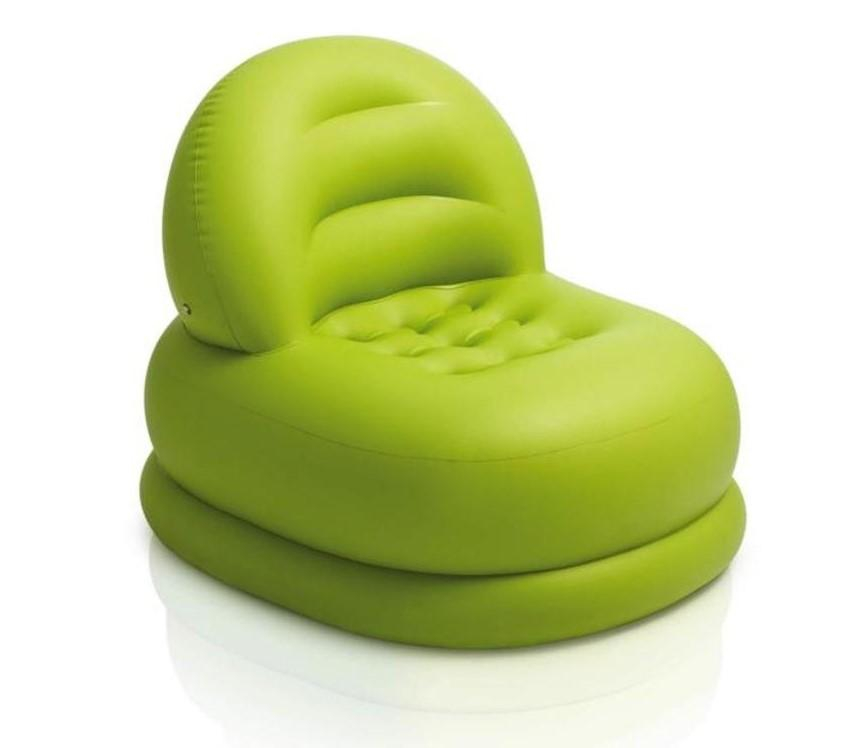 nafukovací křeslo Intex Mode Chair 68592 zelené