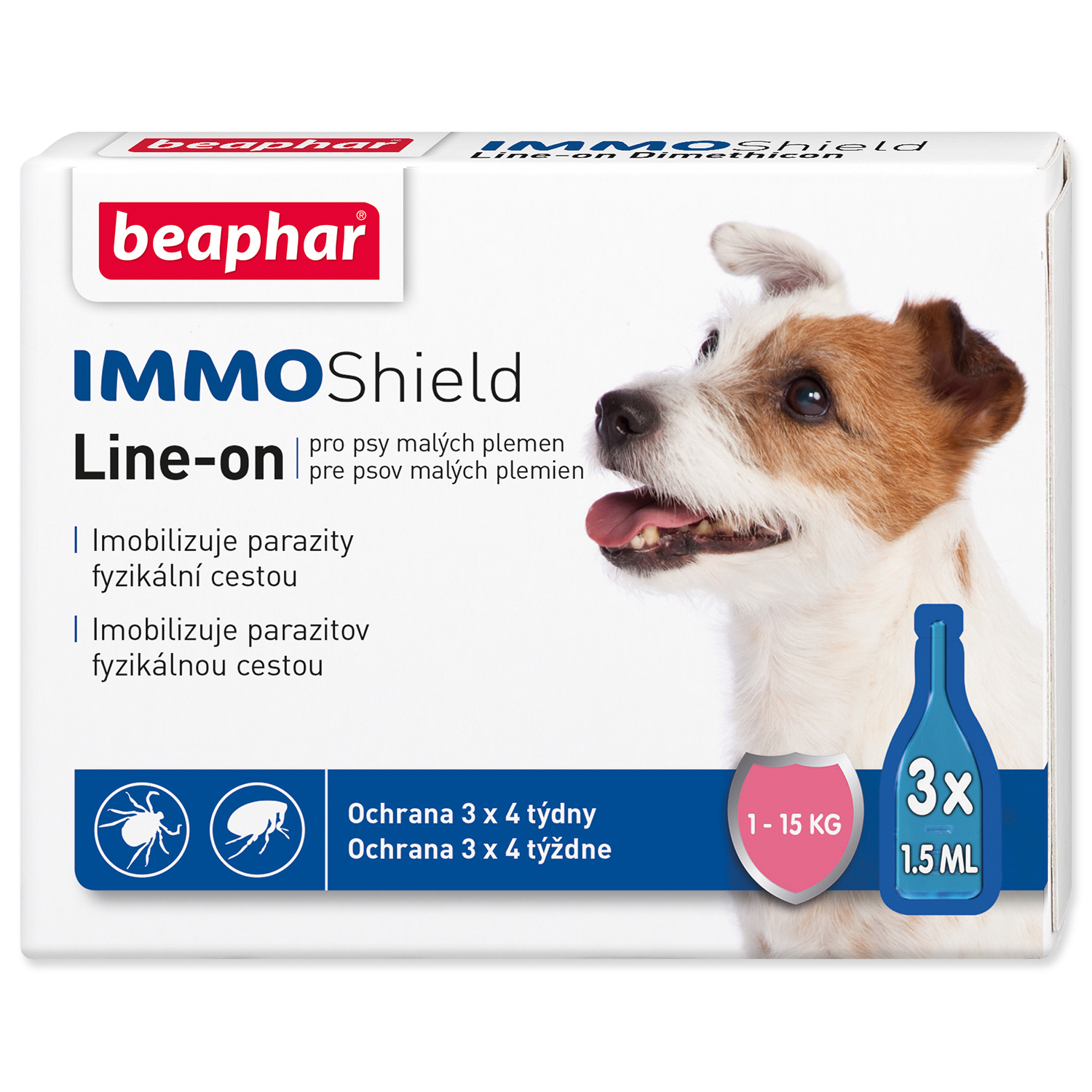 Beaphar Line-on Immo Shield pro psy S 4,5 ml