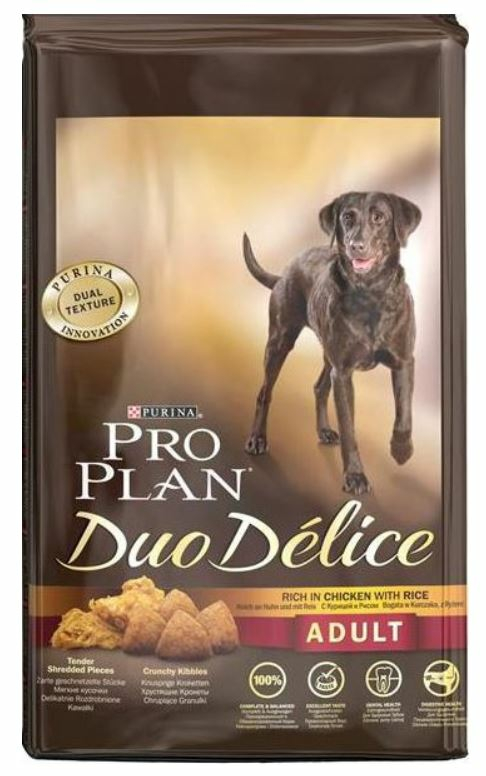Purina Pro Plan Dog Adult Duo Délice Chicken 10 kg
